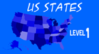 50 states - usa map game Level 1