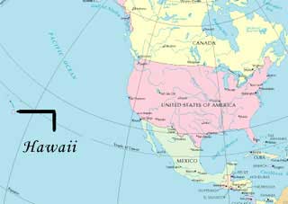 Where Is Hawaii On The Map - CYNDIIMENNA