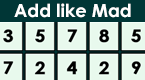 add like mad - addition math game