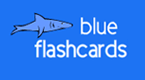 blue flashcards
