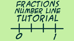 fractions number line tutorial
