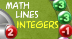 math lines - integers arcade game