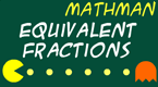 mathman - equivalent fractions - math game