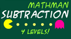 mathman - subtraction- math game